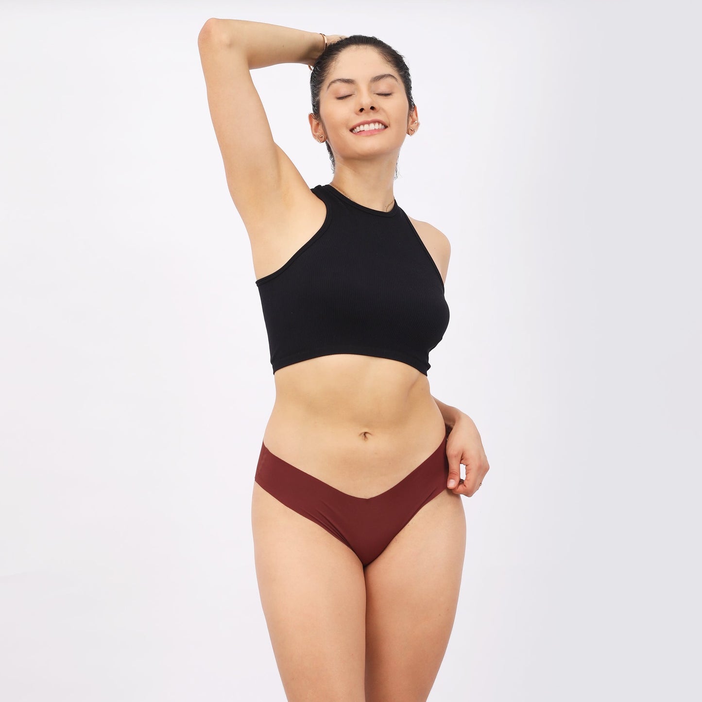 Seamless Brief Brown(Dark)