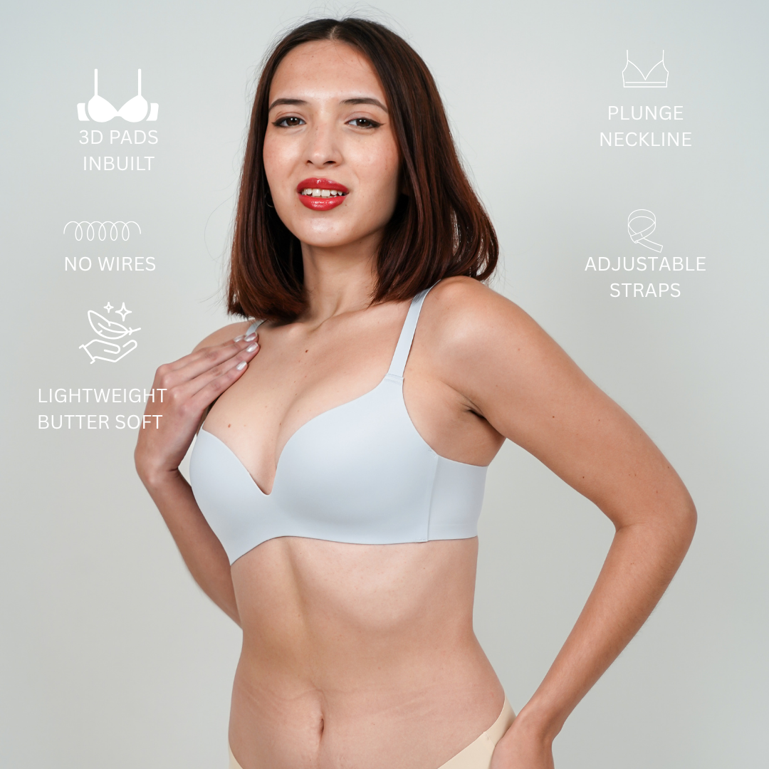 Demi AIR Bra Light Blue