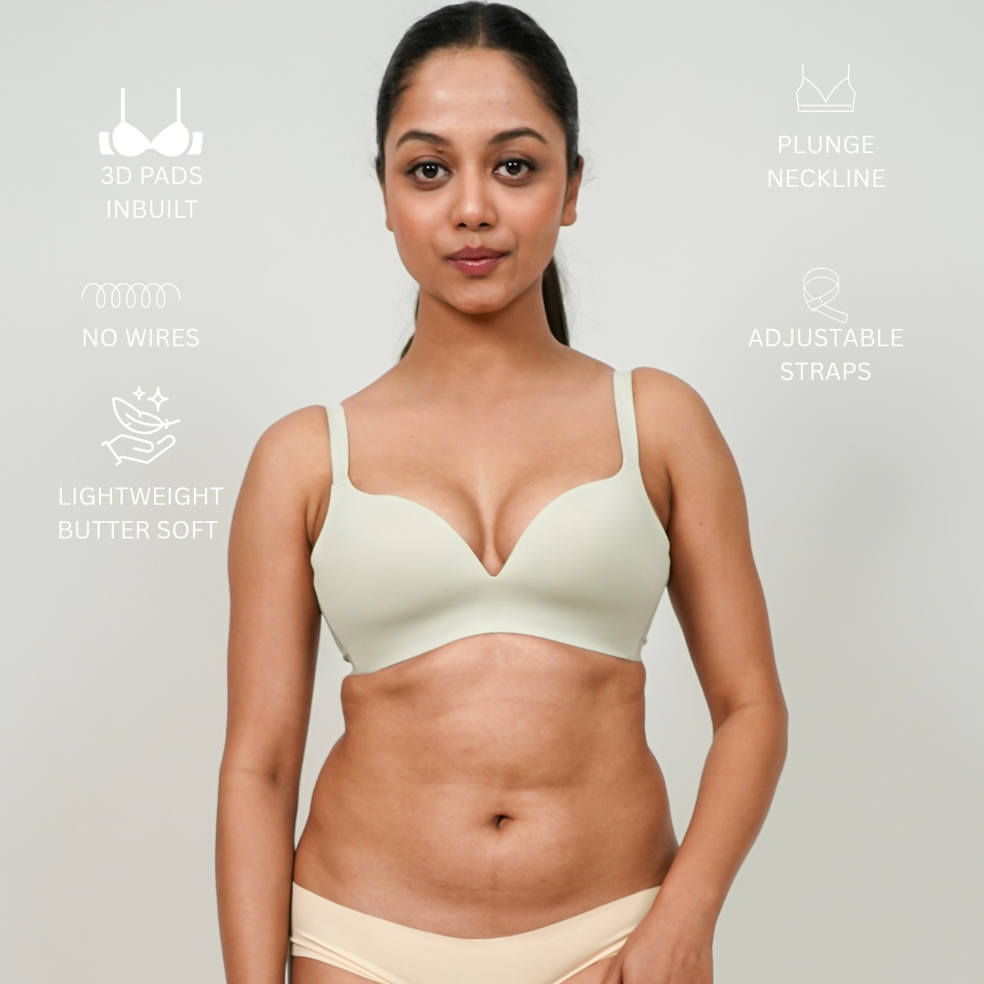 Demi AIR Bra Sage Green