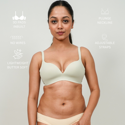 Demi AIR Bra Sage Green