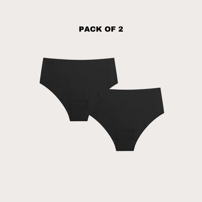 Seamless Hipster(Pack of 2)(Black)