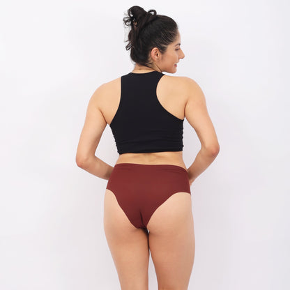 Seamless Hipster(Pack of 3)(Brown Tan Nude)