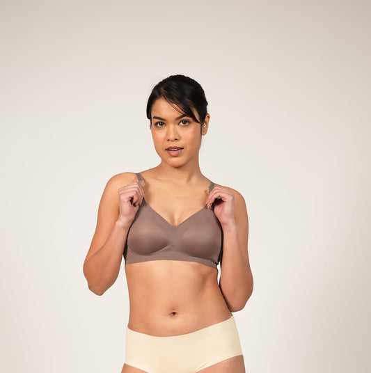 Teardrop T-shirt Bra Taupe