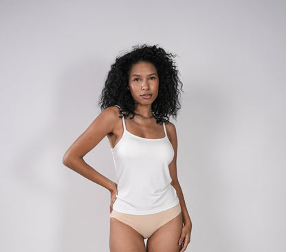 Camisole Bra Top White