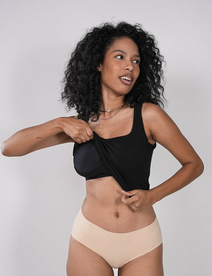 Camisole Bra Top Black