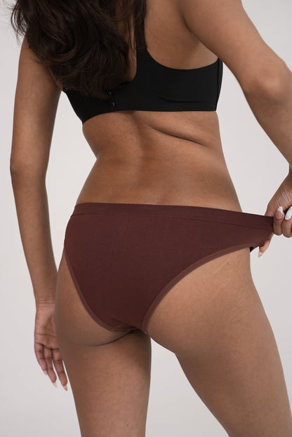 Cheeky Brief Underwear Brown