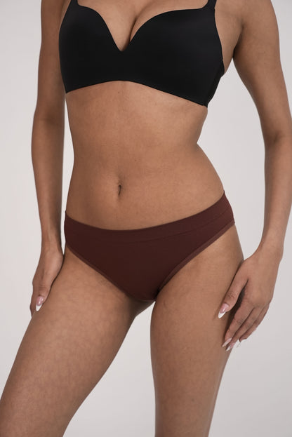 Cheeky Brief Underwear Brown