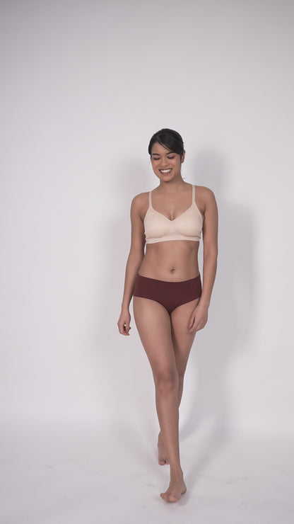 Teardrop T-shirt Bra Champagne